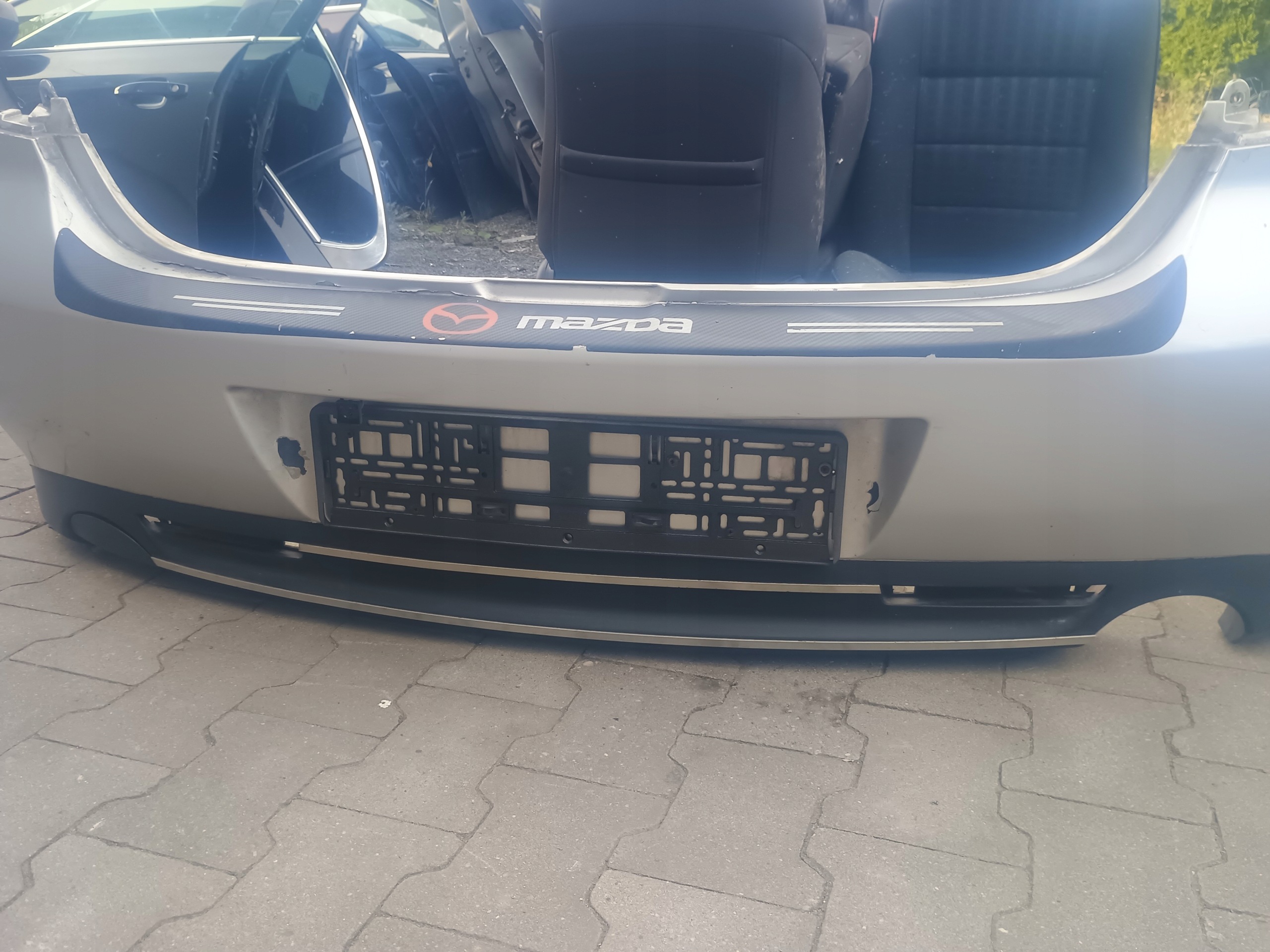 bumper rear part MAZDA 6 GJ sedan
