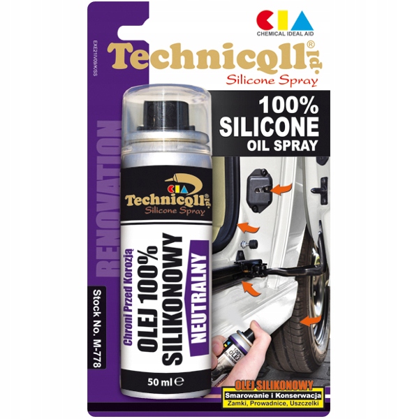 

Technicqll Olej 100% Silikonowy Neutralny M-778