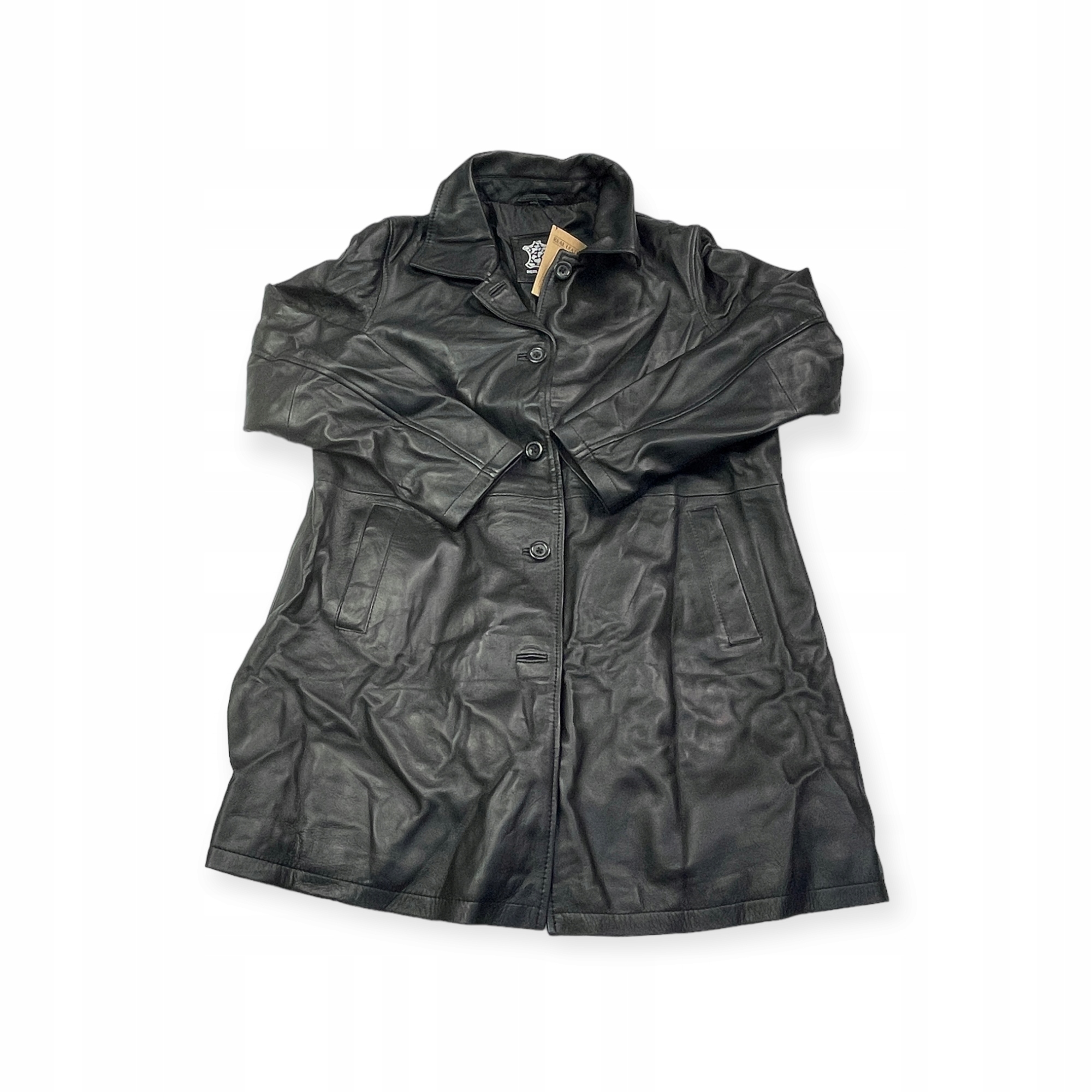 Dámský kožený kabát Real Leather 2XL