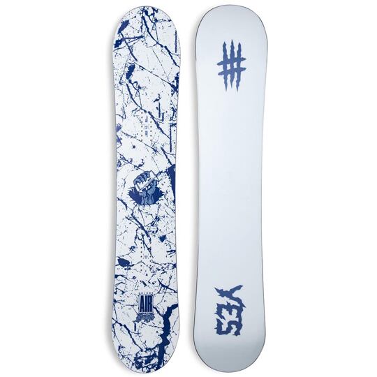 snowboard Yes Airmaster Xtrm Fridge 3D White Snowboard délka: 162