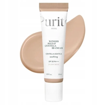 Purito Seoul Wonder Releaf Centella Bb Krém SPF30 #21 Světle béžový Bb krém