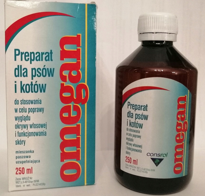 

Omegan na sierść i skórę 250 ml