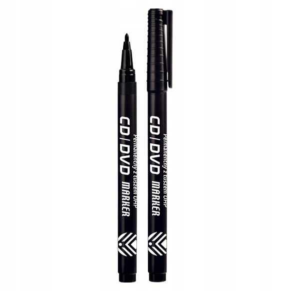 

Foliopis marker CD/DVD Tetis 1 mm czarny