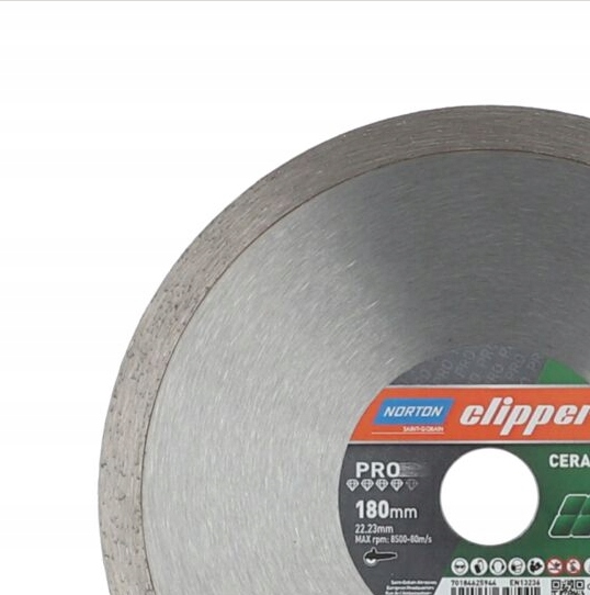 Diamantový kotouč 180x22.23 mm Norton Clipper Pro Ceramic