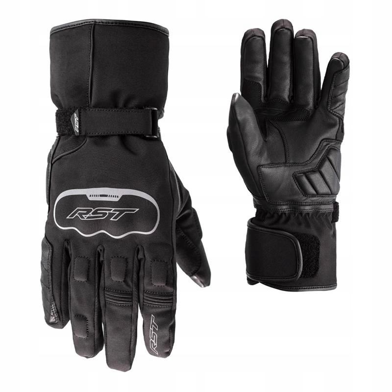 Zimné motocyklové rukavice Rst Axiom Wp Ce Black čierne Darčeky