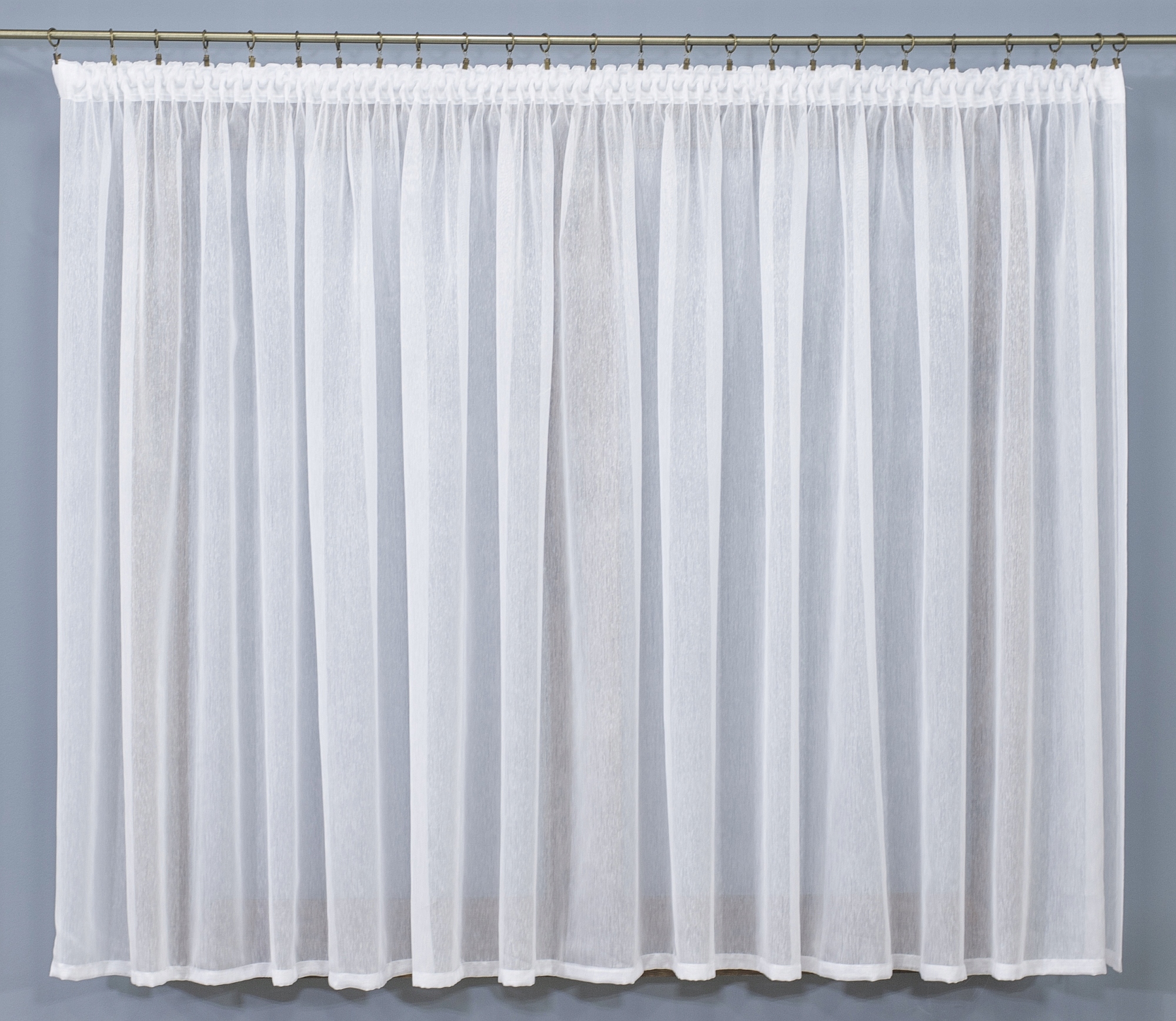 GOTOWA FIRANA BIAŁA SABLE WOAL FRANCUSKI DO SALONU Marka Nav-Hess