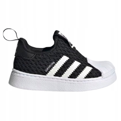 Buty Adidas Superstar 360 Czarne Dziecięce Idealne do Przedszkola r. 20