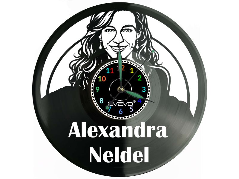 Alexandra Neldel Nápad na Dárek Nástěnná Dekorace z vinylové desky