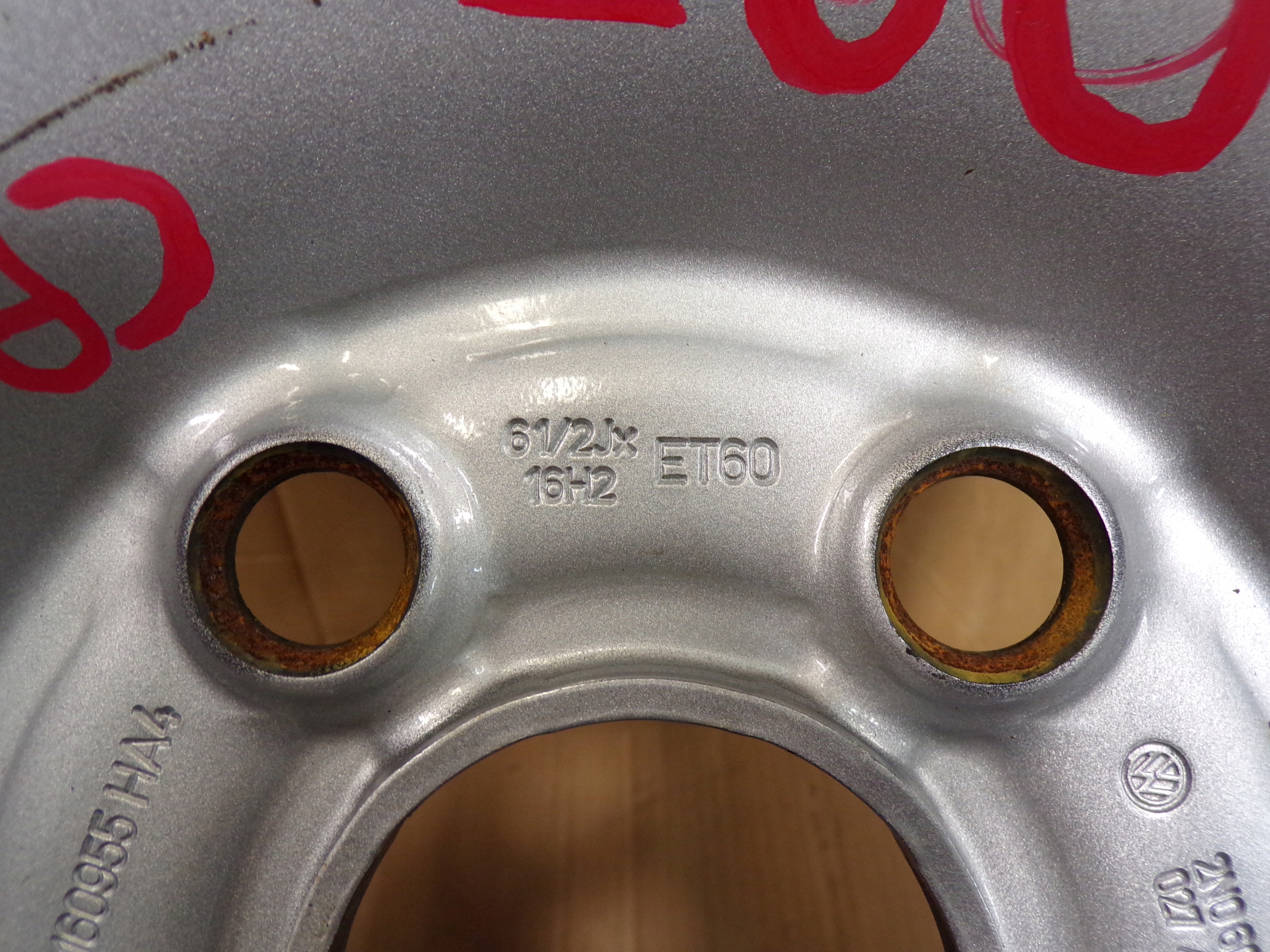 VW CRAFTER MAN 16- original disk 16 " 2N0601027H