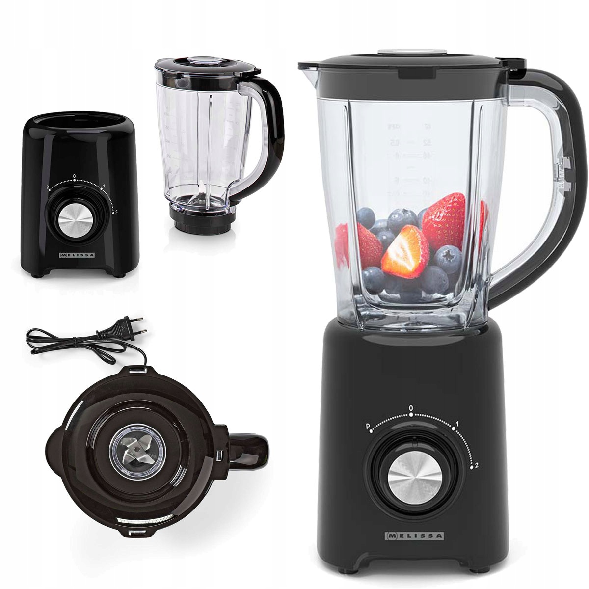 Stojanový Mixér Na Smoothie Melissa 800 W, Kalich, 1,5 L, Ocelové Čepele, Mixér