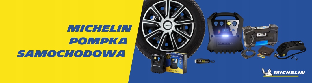 MICHELIN Cyfrowa POMPKA do opon 4X4 240V Marka Michelin