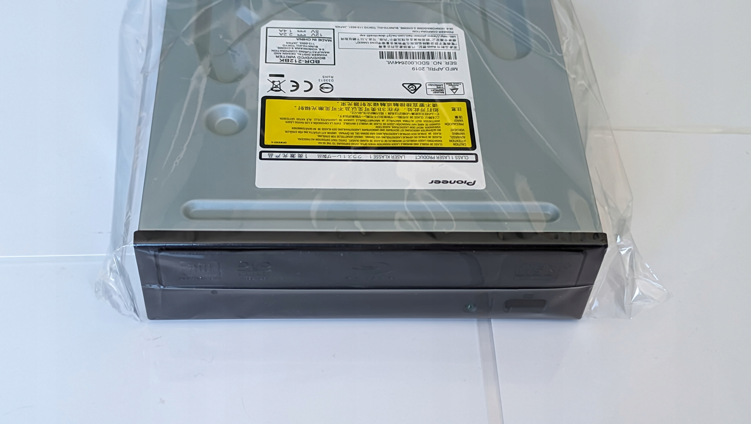 Nagrywarka Blu-ray wewn. Pioneer Bdr- 212 Bk Uhbk Uhd LibreDrive fw.1.01