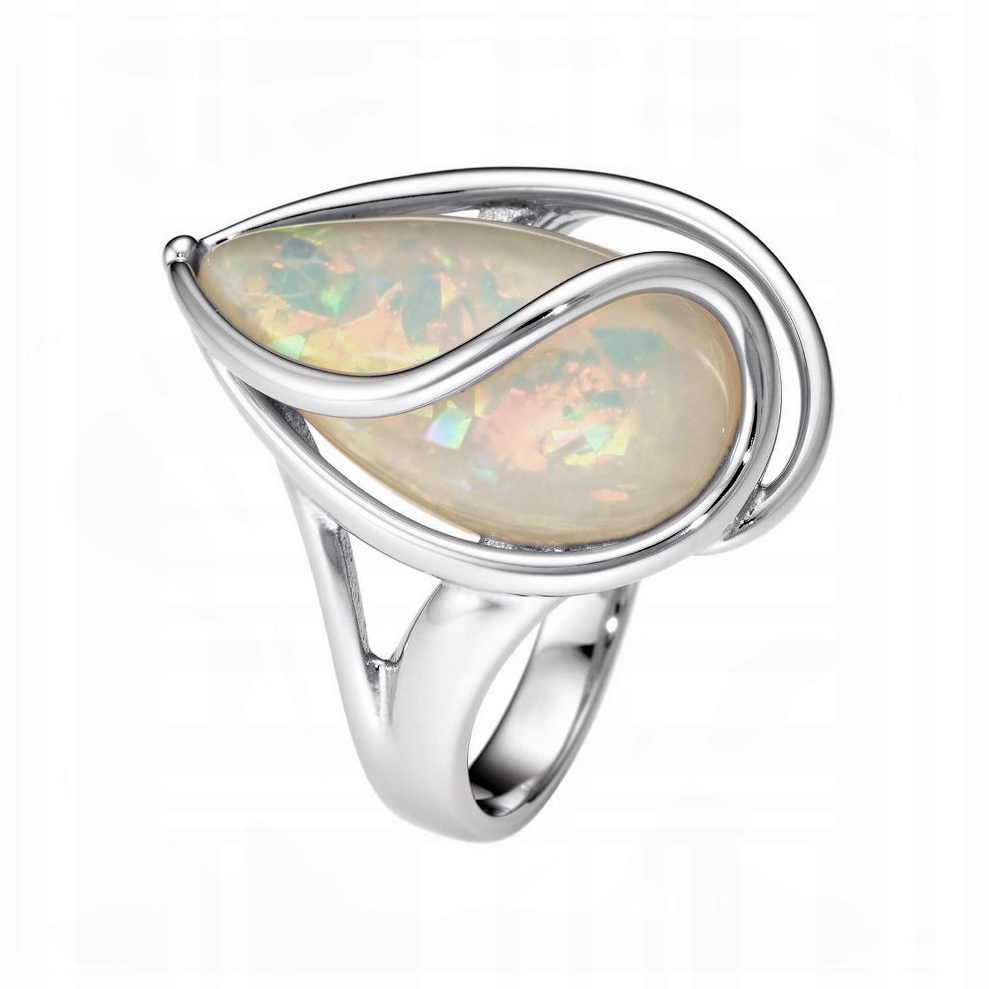 Stříbrný Prstýnek S Zirkonem 20