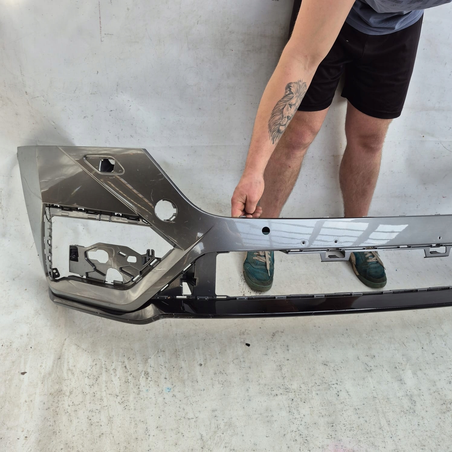 SKODA OCTAVIA IV 5E3 RS 20- bumper front front SPR 6PDC