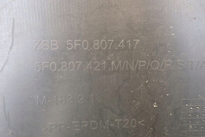 SEAT LEON III HB FR LIFT 17- bumper rear rear part