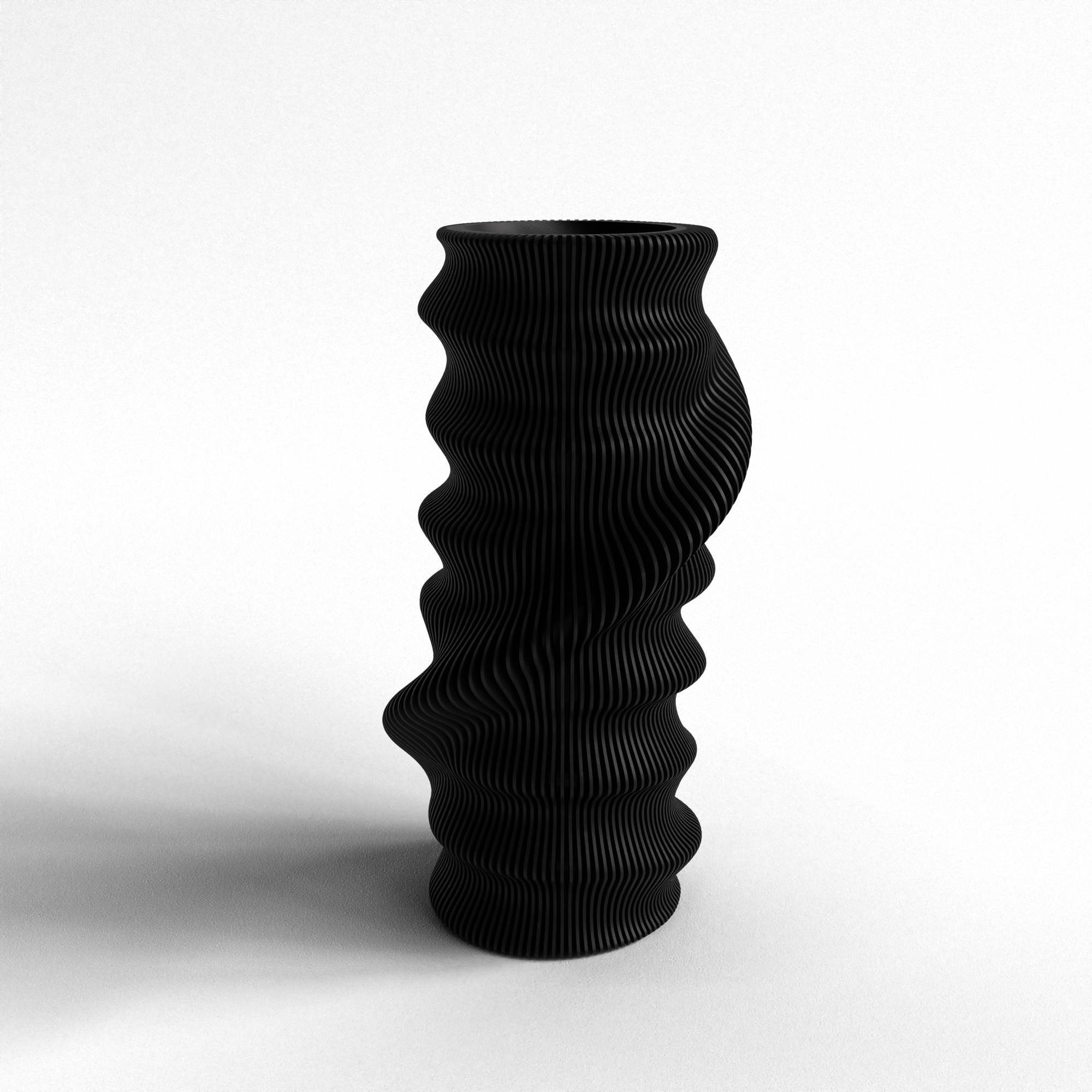 DESIGNERSKI WAZON 3D DEKORACYJNY PREMIUM DO WNĘTRZ LOFT