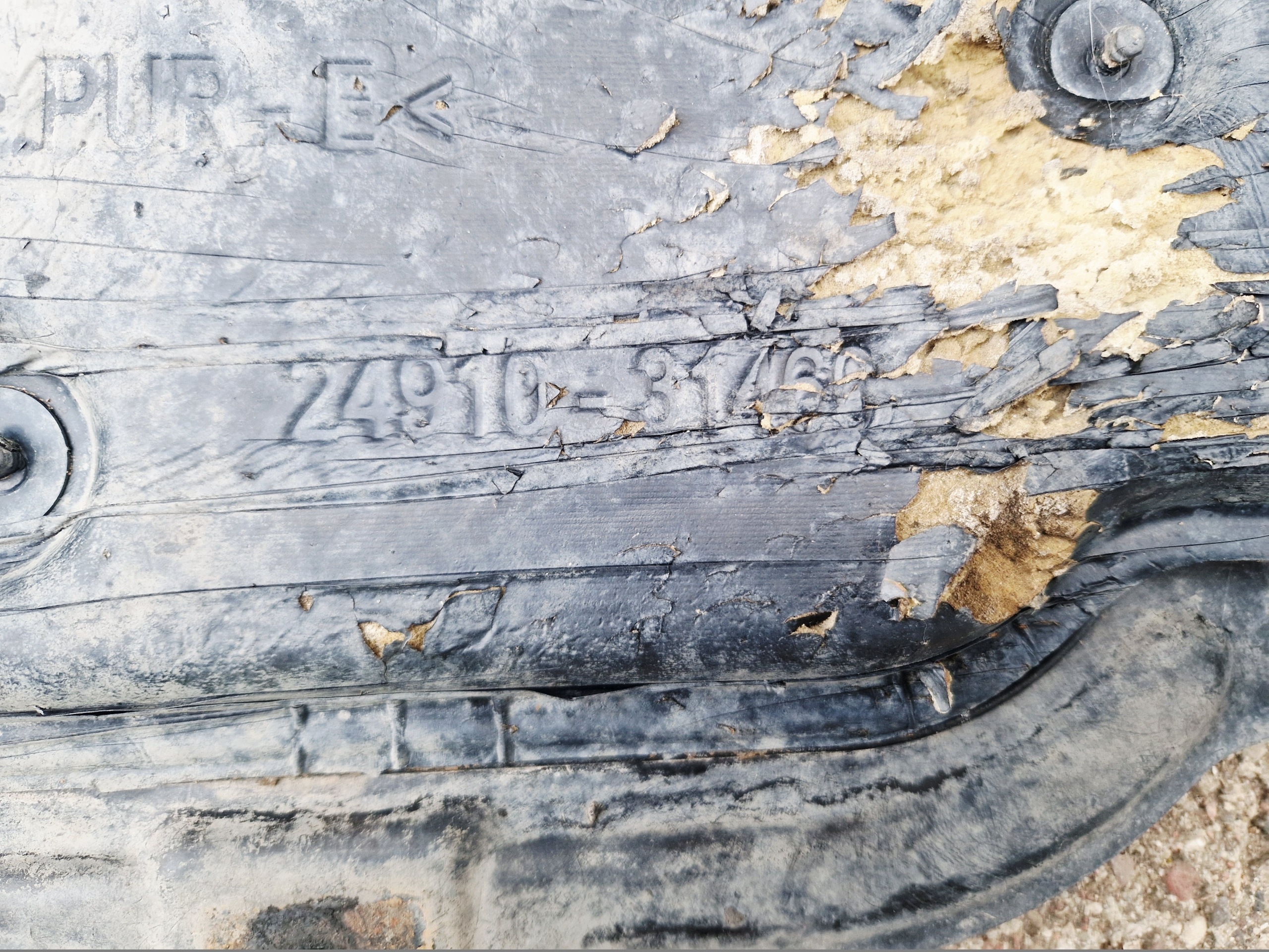 SSANGYONG ACTYION Blende Abdeckung untere abdeckung unter Motor
