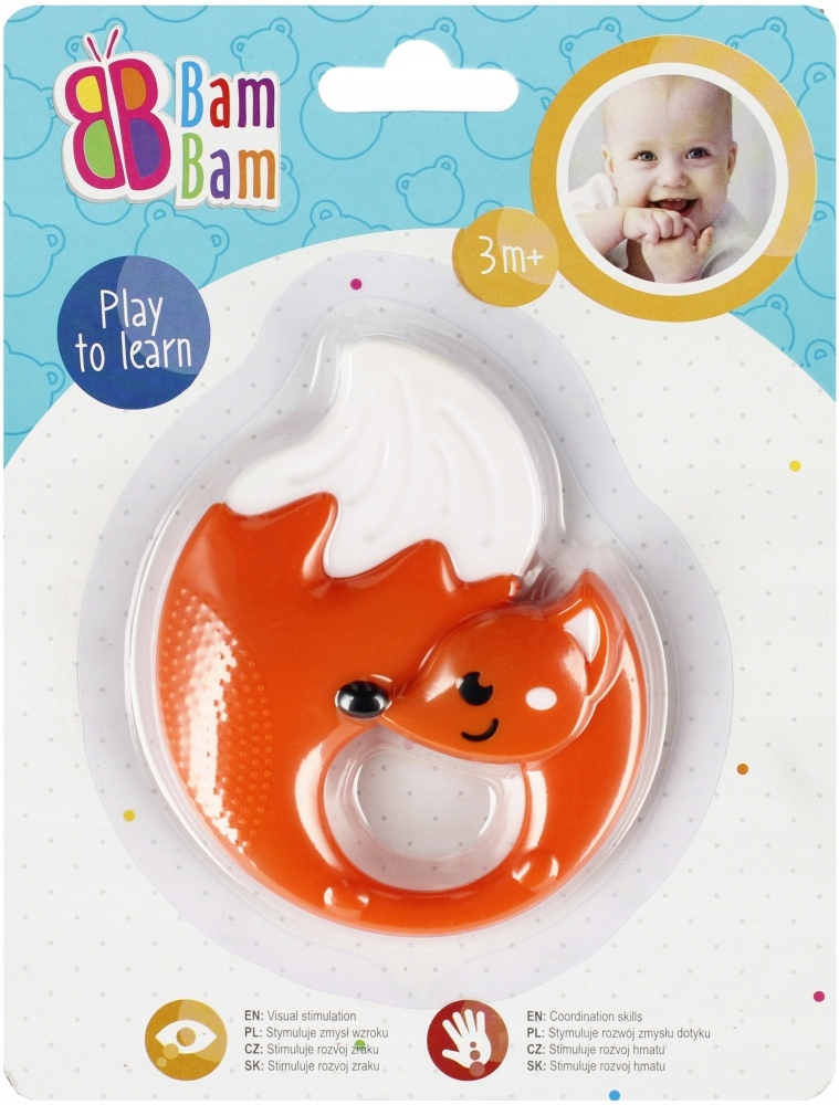 

Grzechotka Lisek. Bam Bam