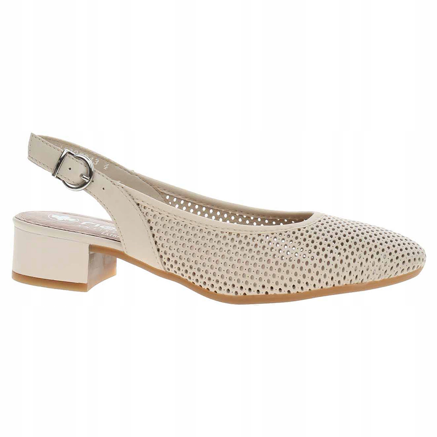 Dámské lodičky Rieker 43458-60 beige 39