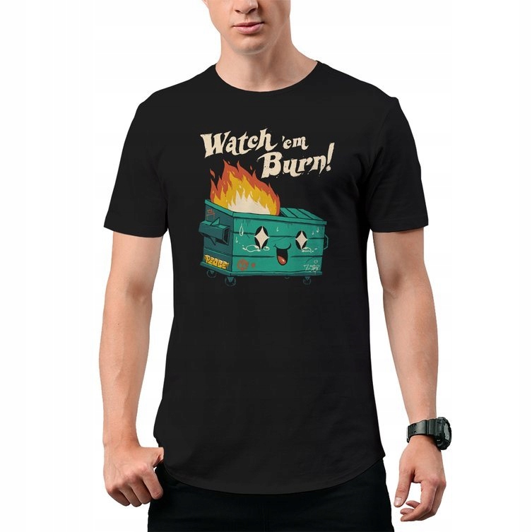 

Koszulka T-Shirt Trash Watch 'Em Burn L