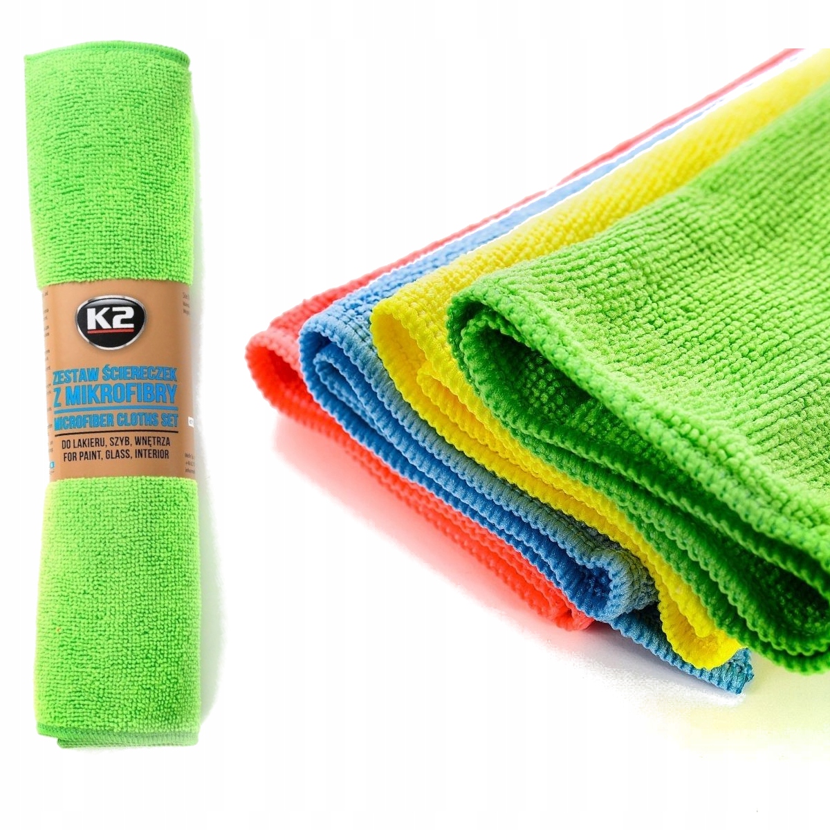 

K2 zestaw ściereczki z mikrofibry 30x35cm 4szt