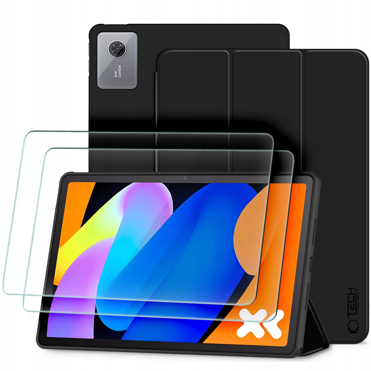 Składane Etui 2-PAK Szkło Do Lenovo Idea Tab K11 Gen 2 11" TB-336