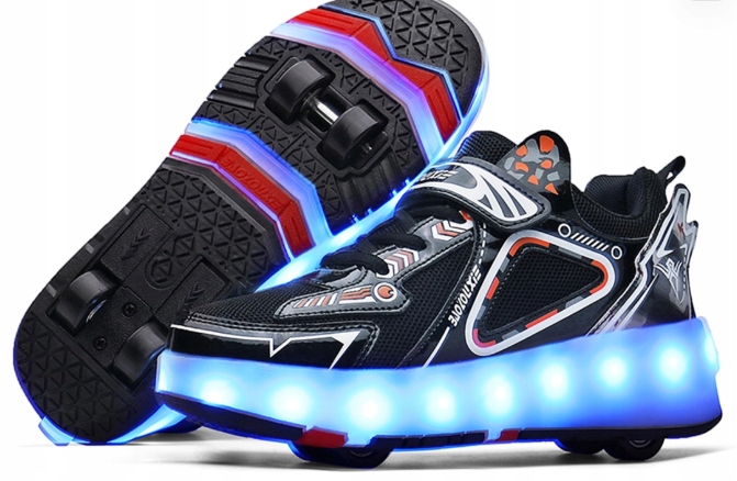 Boty YongerYong s kolečky pro dívky i chlapce, kolečkové brusle se 4 kolečky