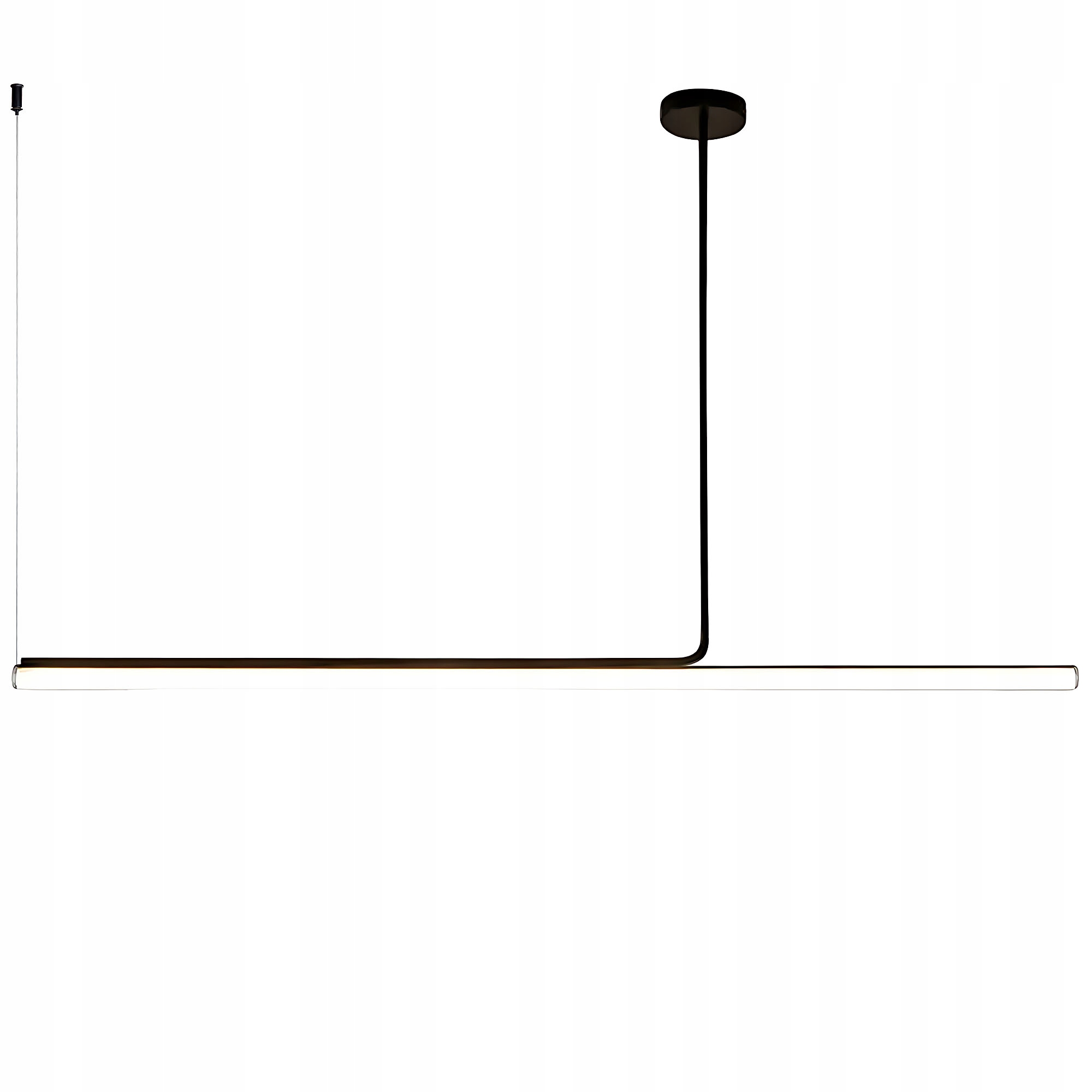 Závesná lampa Toolight APP1660-CP Loft 1-bodový svetelný zdroj Led 140 cm