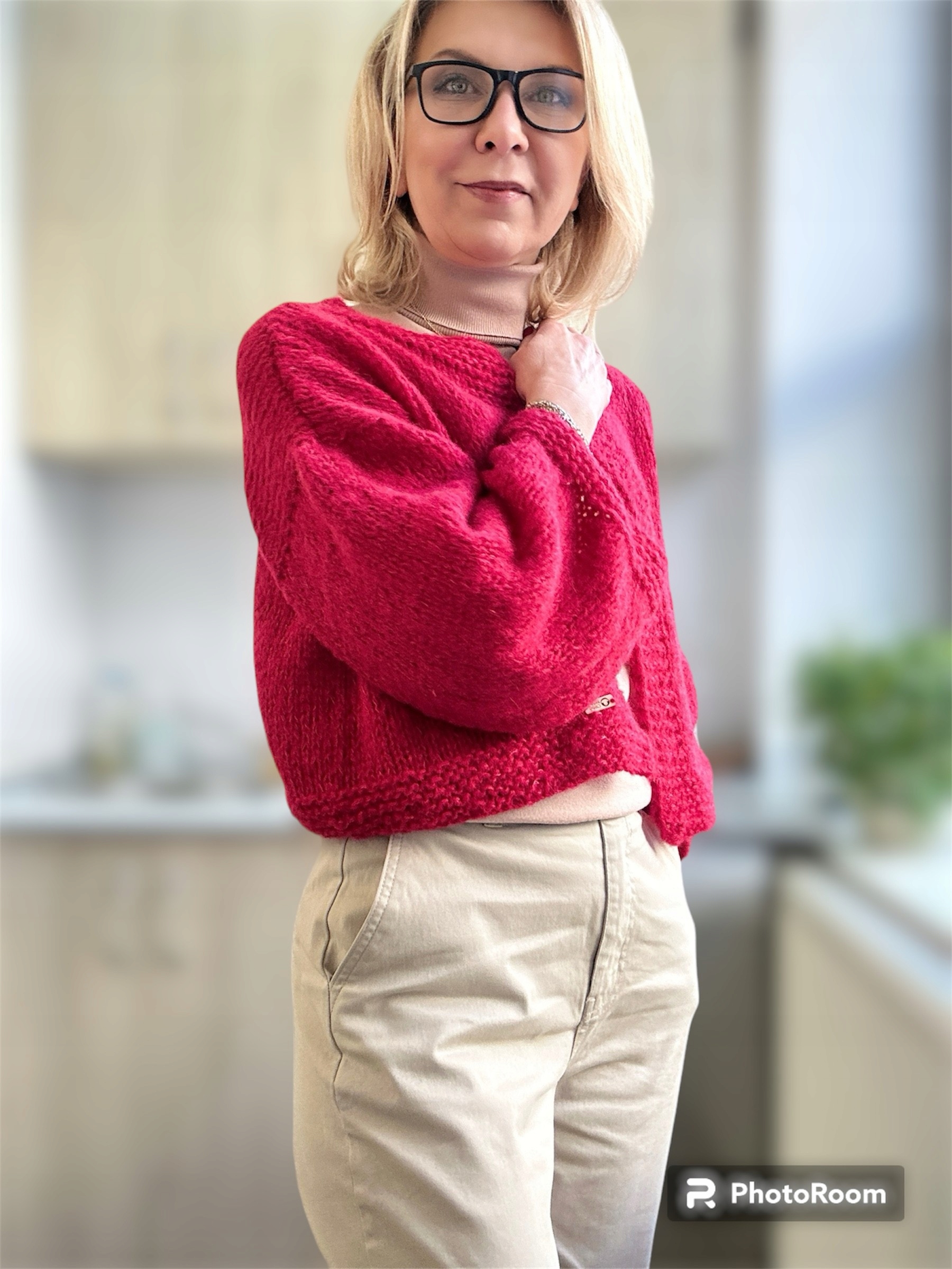 Klasický svetr Luxart handmade