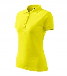 

Polówka damska polo Pique Malfini cytrynowa L