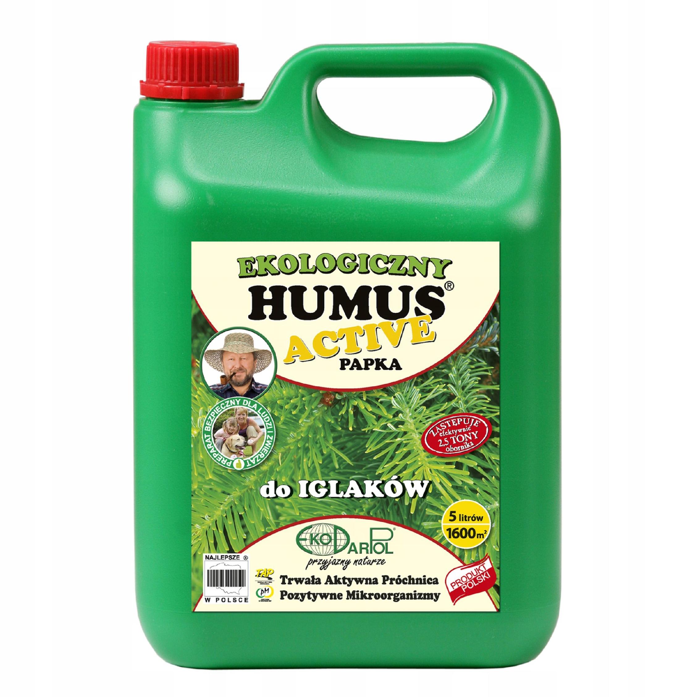 

Humus Papka 5L nawóz do iglaków thuj Eko