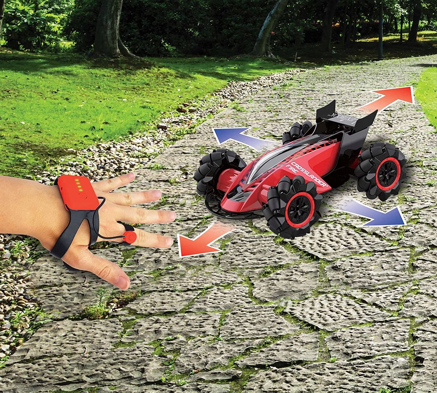 LEXIBOOK SAMOCHÓD ZDALNIE STEROWANY KASKADERSKI Materiał plastik