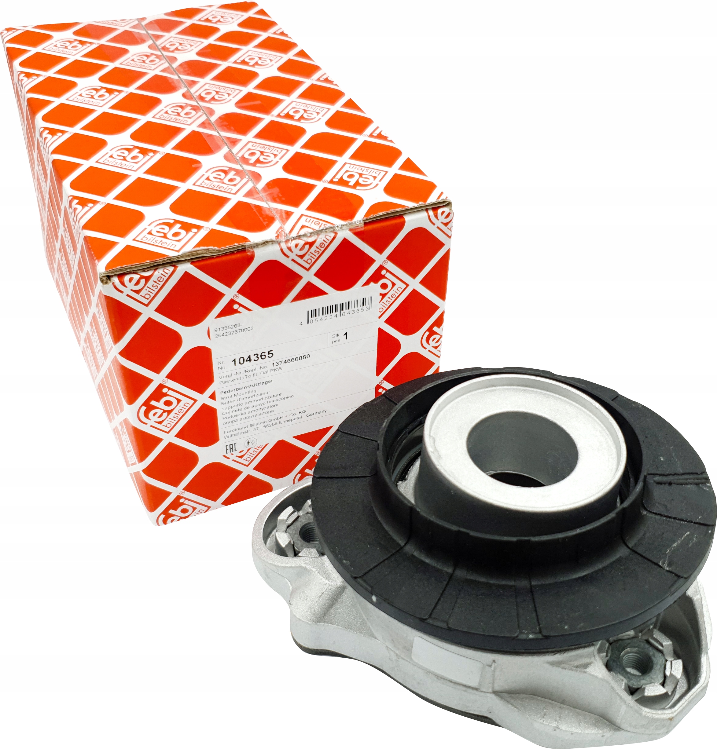 102047 - ПОДУШКА АМОРТИЗАТОР L + P ПЕРЕДНЯ PEUGEOT BOXER 3.0