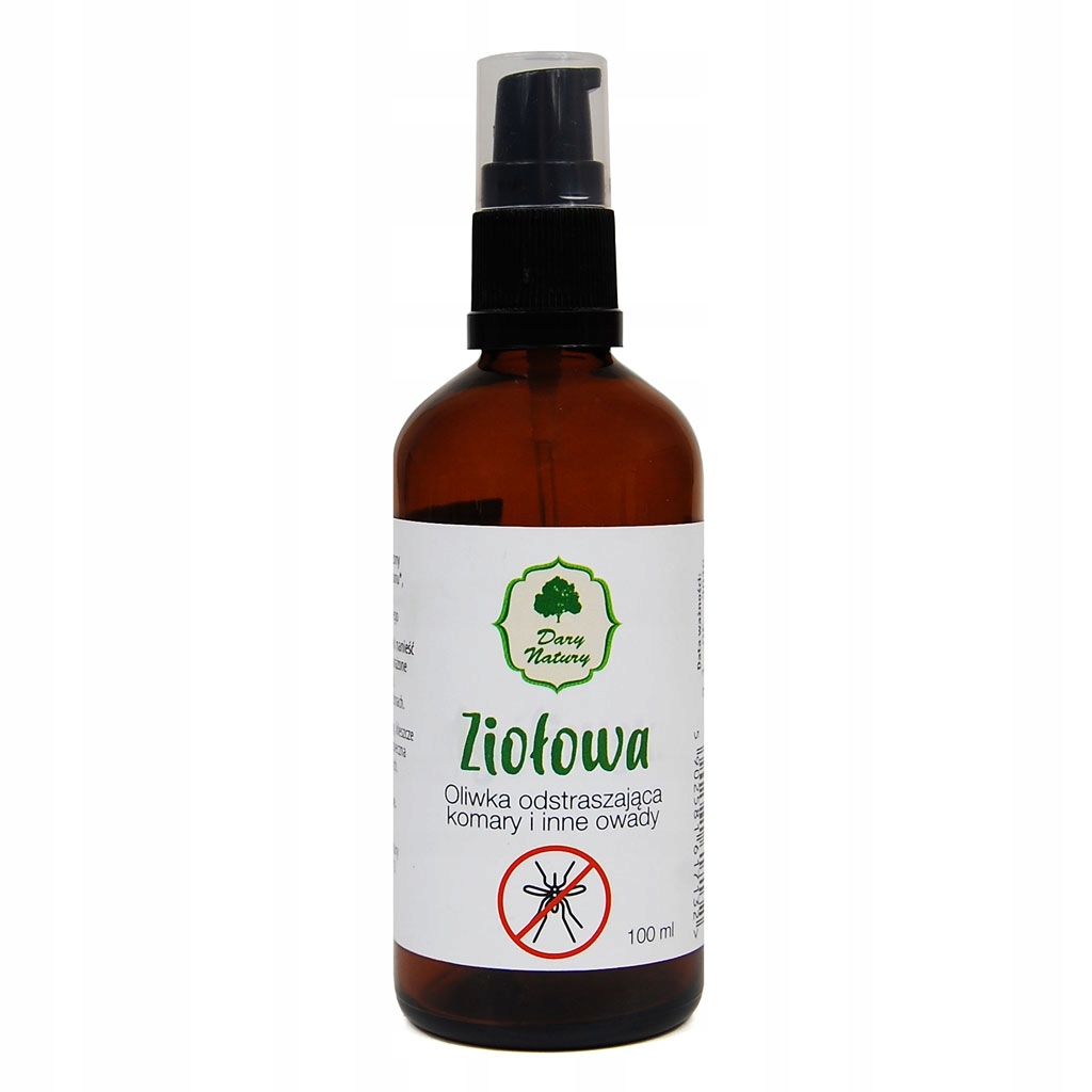 

Ziołowa Oliwka Odstraszająca Owady Komary 100ml