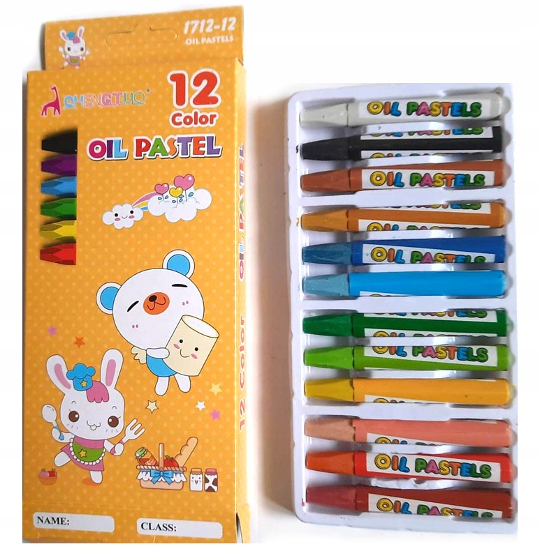 

Kredki pastelowe świecowe