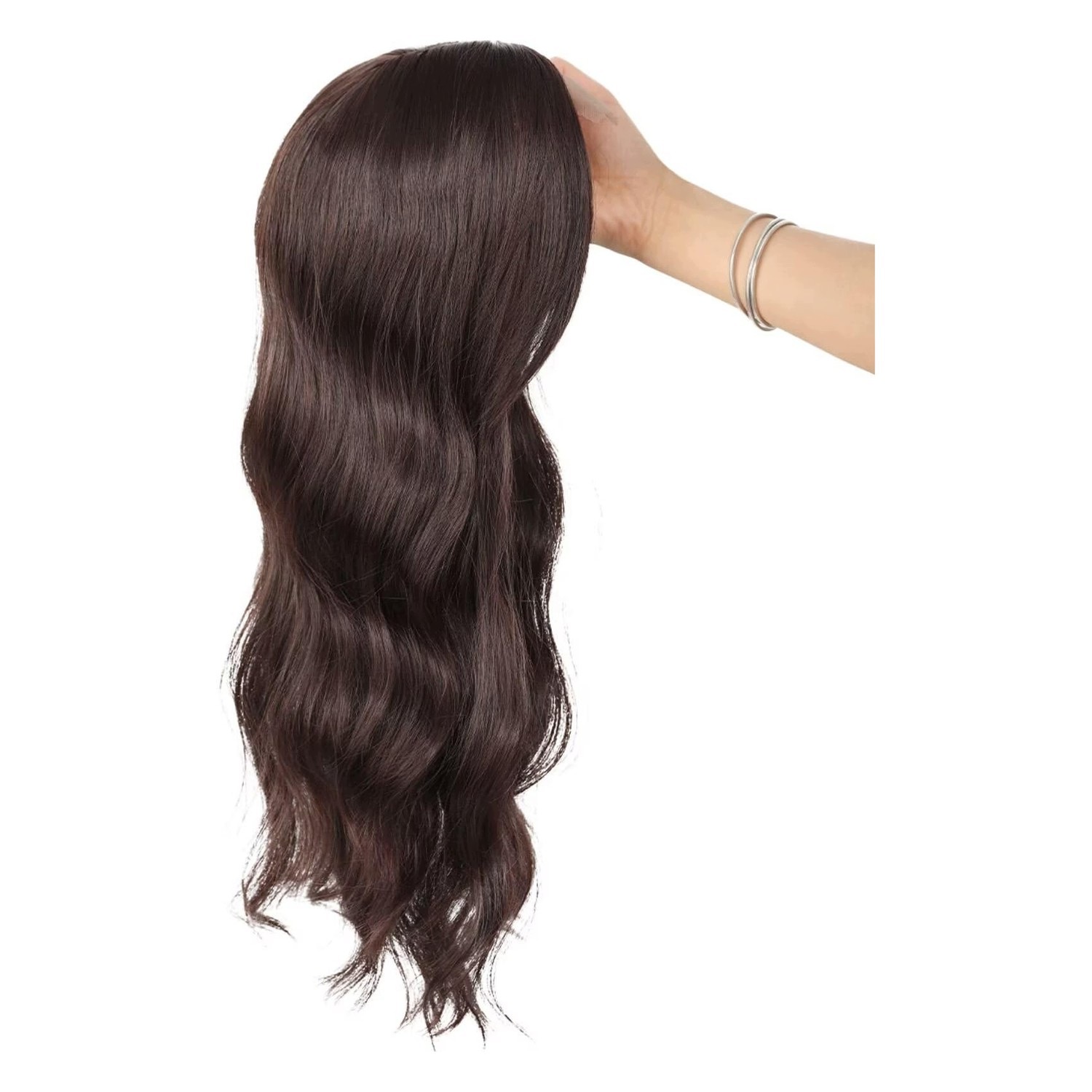 Haarstuk pro ženy 55 cm kudrnaté a vlnité pro styling