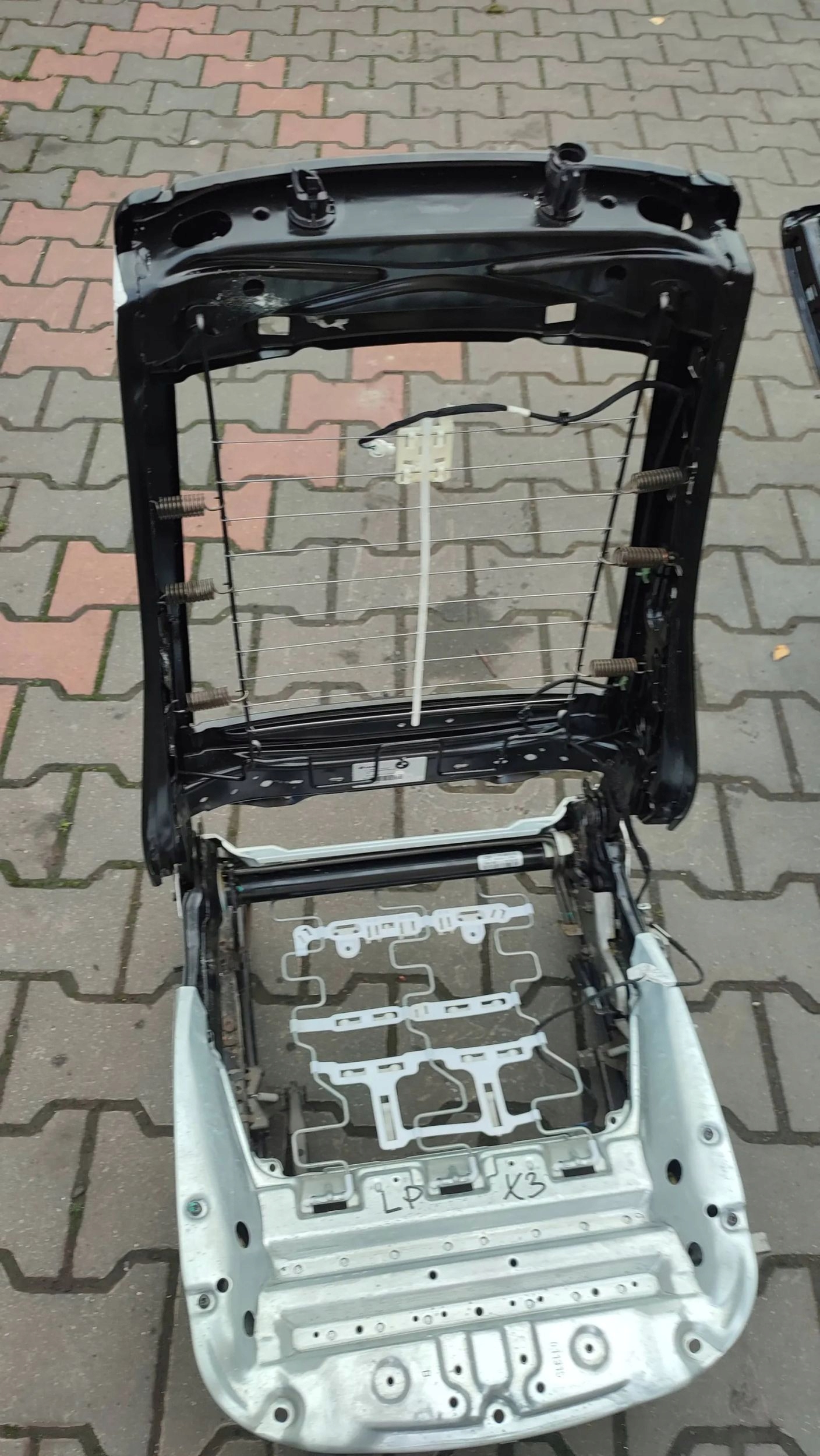 BMW X3 F25 2015 front side left support seat