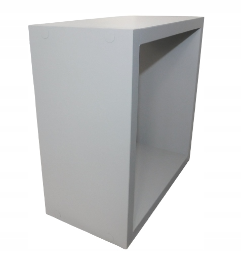 

Kwadrat Półka Kubik Szary 30x30x15 Szara wisząca