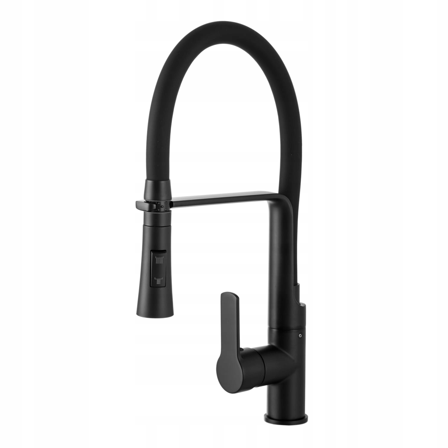 Kuchynská Batéria S Výsuvným Výtokom Vegas, Čierna