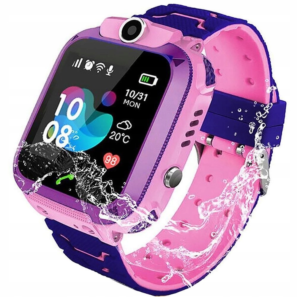 SMARTWATCH DLA DZIECI WODOODPORNY IP67 SIM GPS Q12 Sklep, Opinie