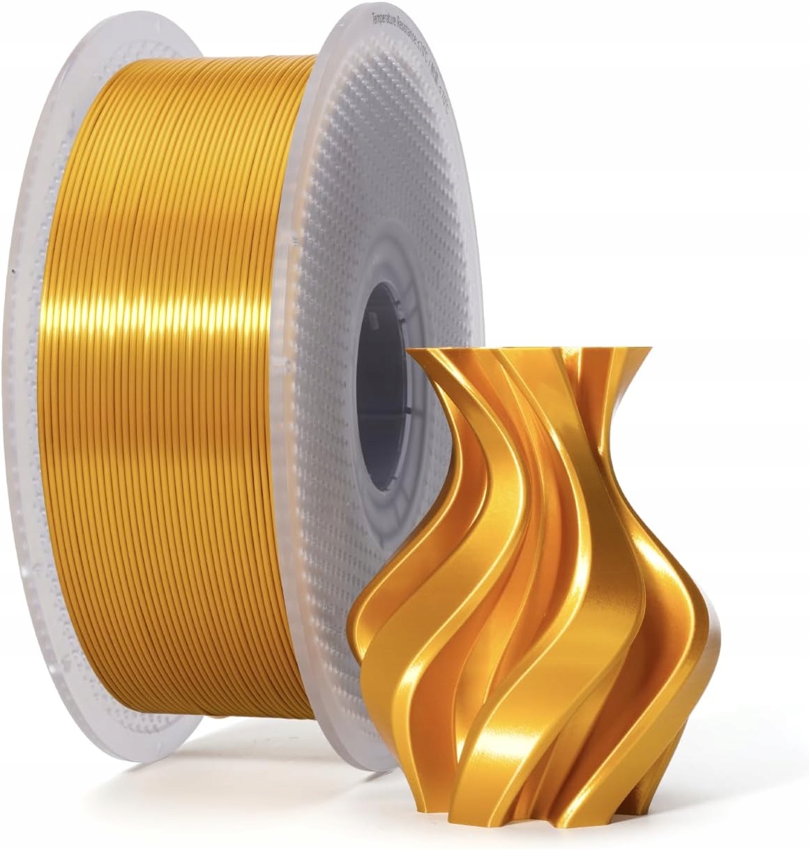 Filament Bambu Lab PLA Basic 1,75mm 1kg - z wielorazową szpulą - Gold