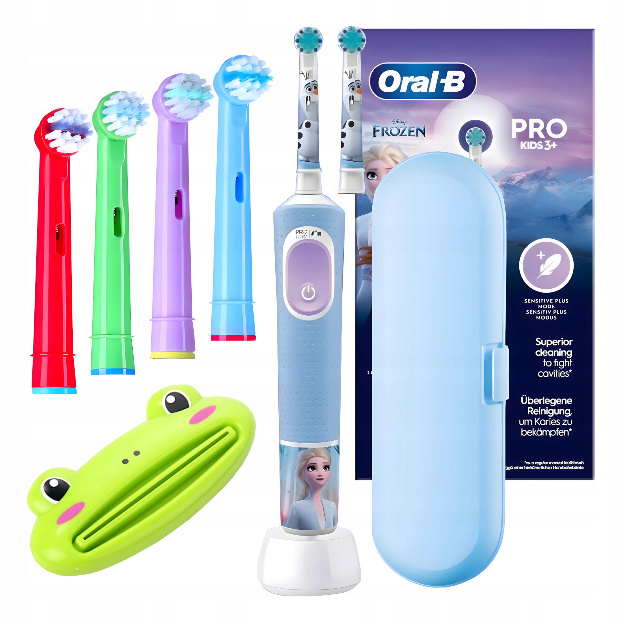 Szczoteczka Elektryczna dla Dzieci Oral-B Vitality Pro Frozen, Zestaw Etui
