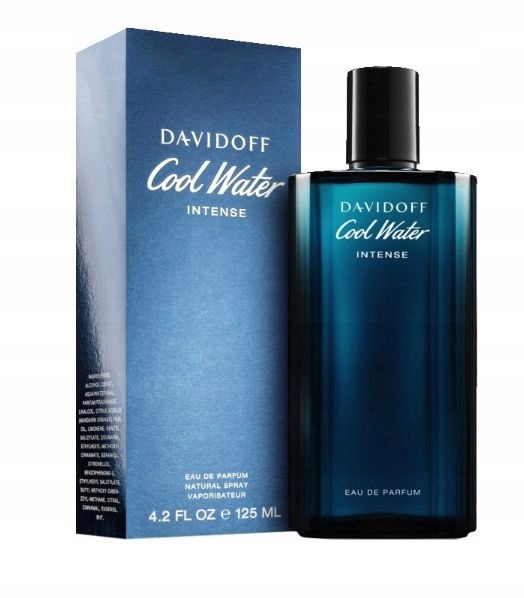Davidoff Cool Water Intense 125ml Edp Woda Perfumowana Perfumy Zapach Męski