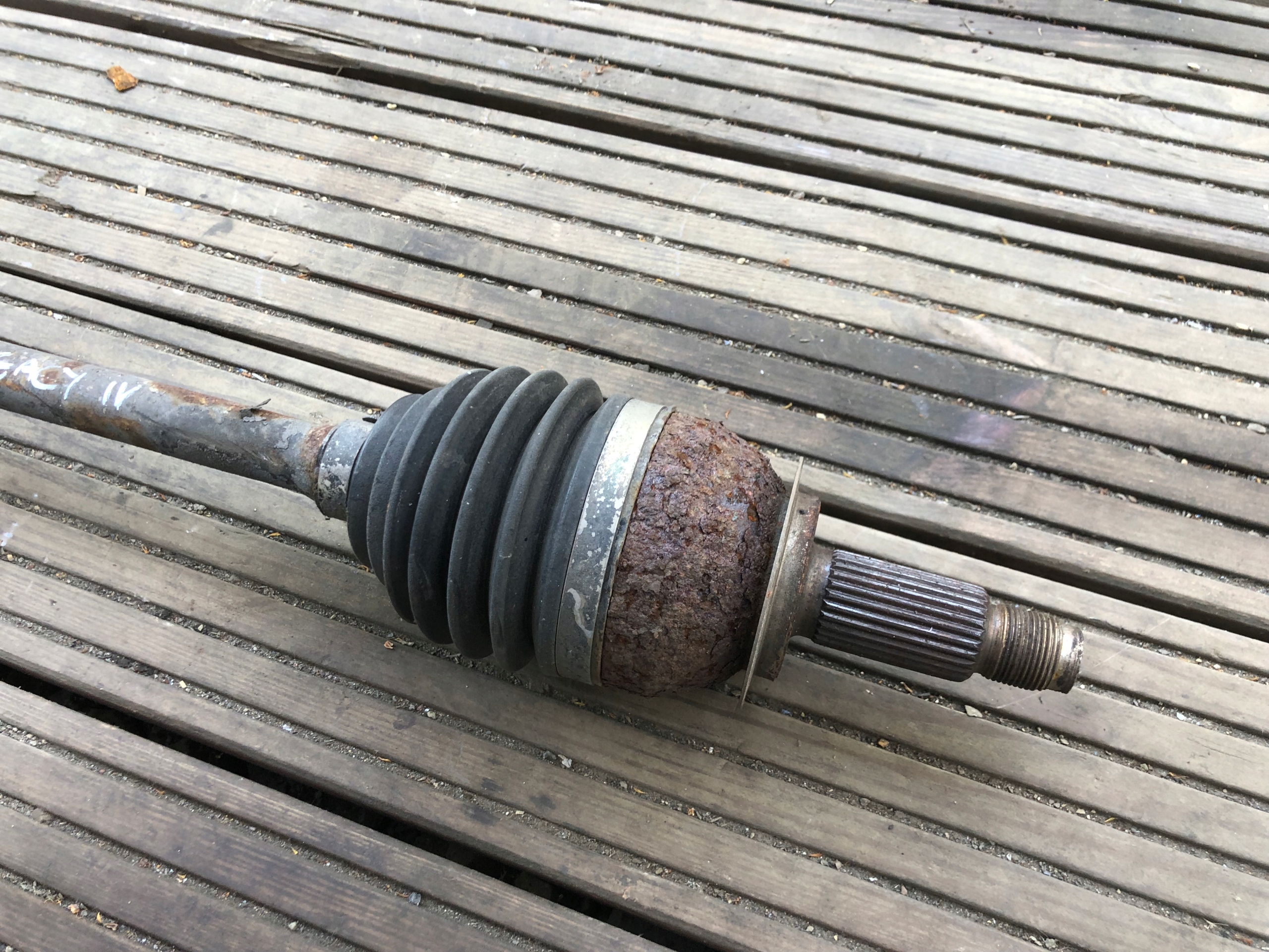 semi-axis left right rear part SUBARU LEGACY IV
