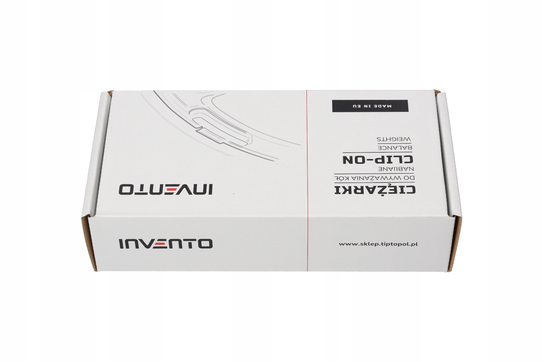 Ciężarki do felg Invento TPALU-050 Rodzaj ciężarki nabijane