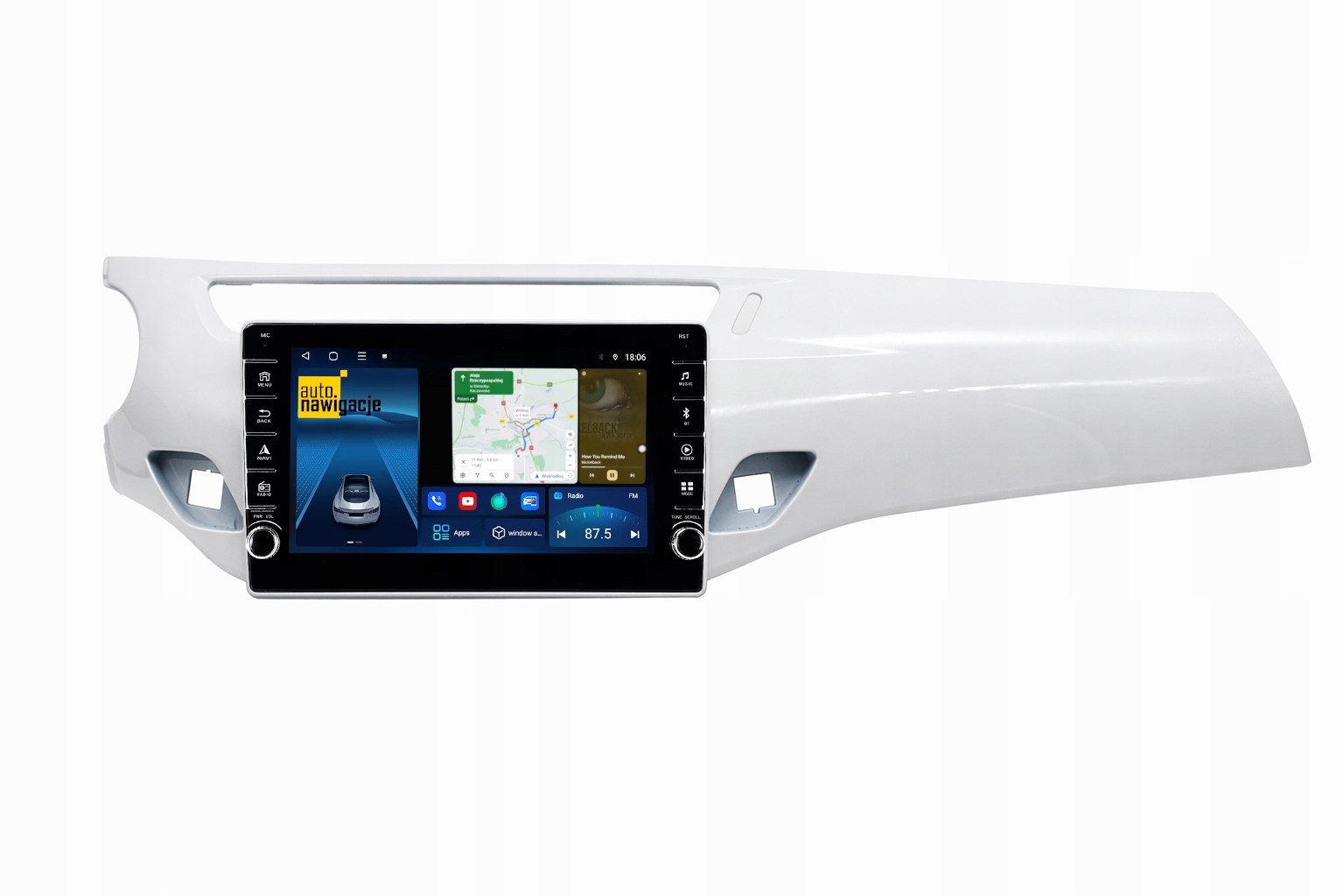 Radio Nawigacja Citroen C3 DS3 2010-2016 Android Carplay Bluetooth