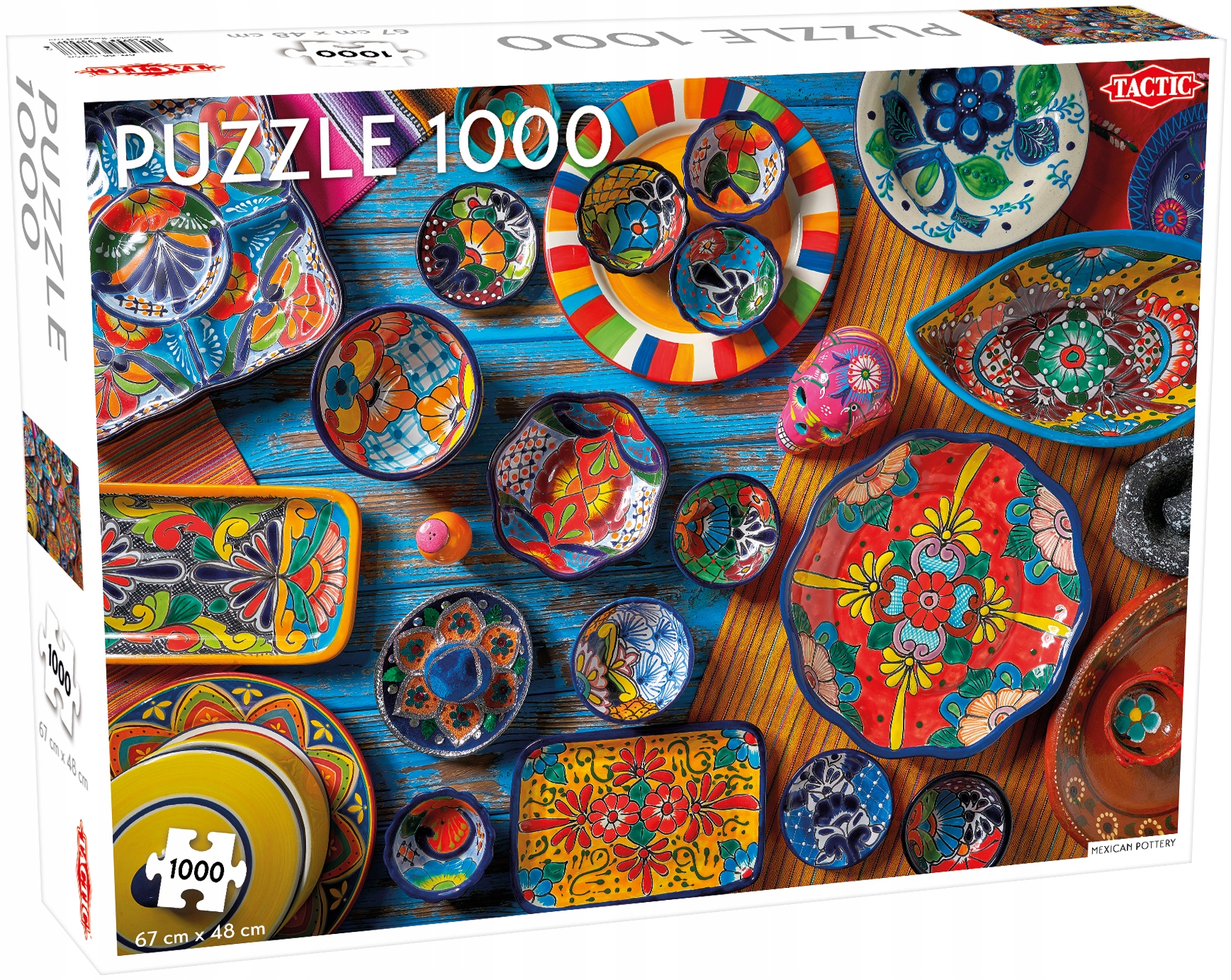 

Tactic Puzzle 1000el Naczynia Meksykańskie