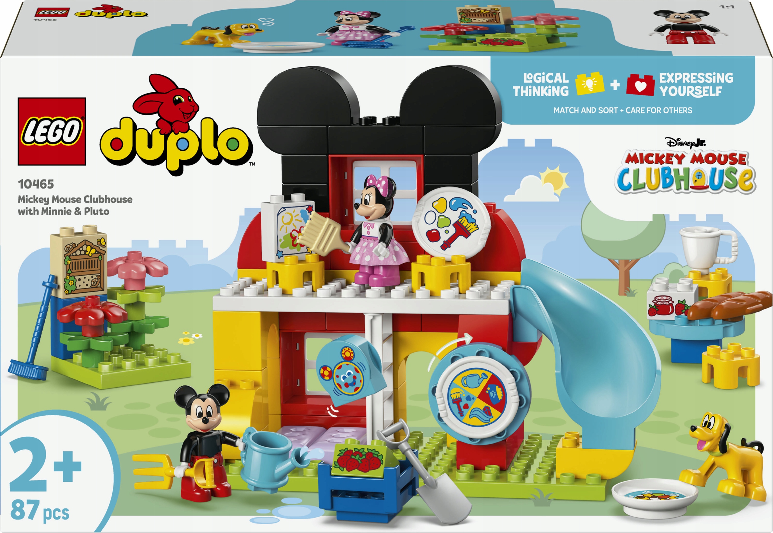 Lego Duplo Disney Klub Myszki Miki z Minnie i Pluto 10465