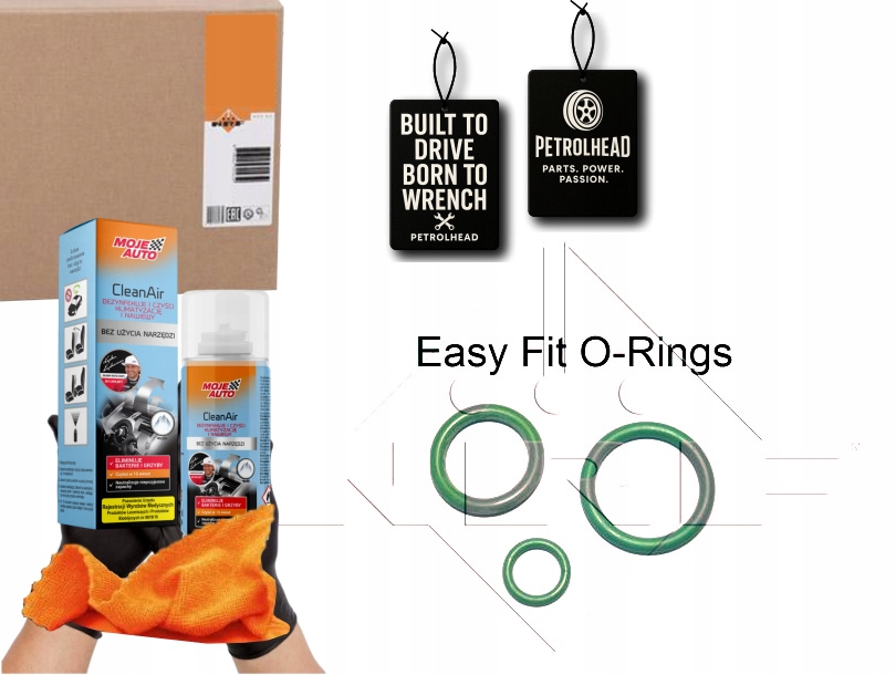 Kondenzátor Klimatizace Bmw E60 E61 E63 E64 E65 Nrf #Petrolhead Pro+ Kit9