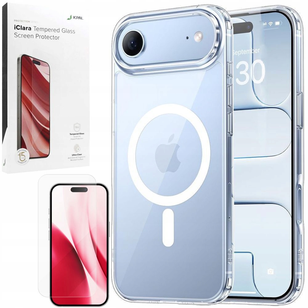 Set Jcpal Pouzdro DualPro MagSafe Case Sklo iClara pro Apple iPhone Air